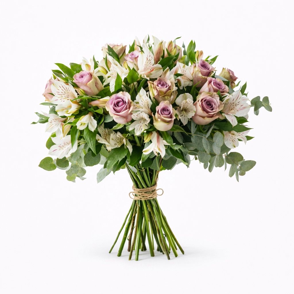 Lavendel Elegans – Exklusiv blombukett med blombud