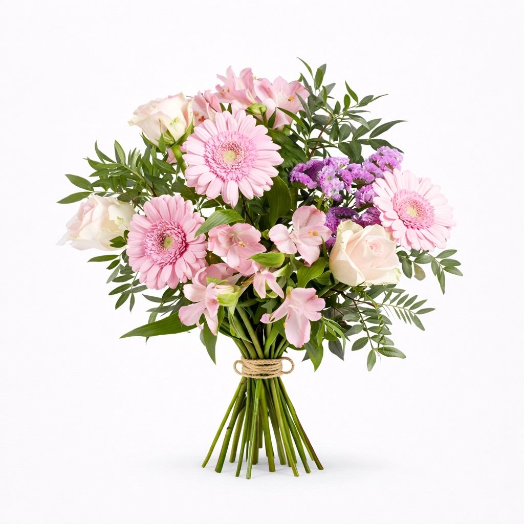 Rosa Födelsedagsdröm – Blombud till födelsedag
